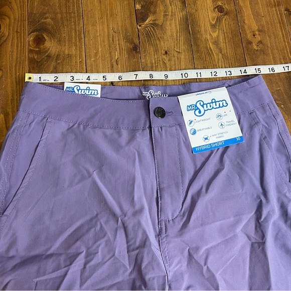 Mr Swim size 30 purple hybrid swim shorts - Picture 6 of 6